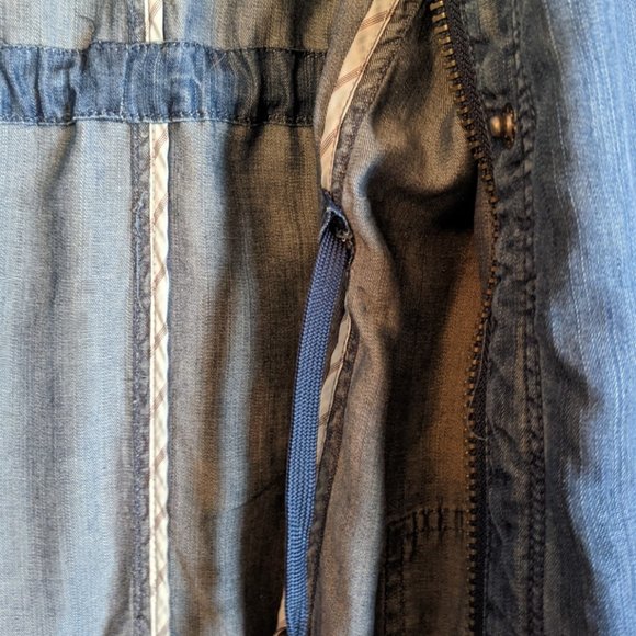 NWOT My Anorak Chambray Jacket from Evereve - Picture 12 of 13